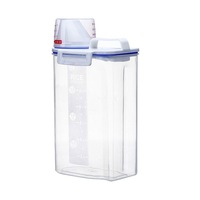 Pets Food Storage Container With Measuring Cup