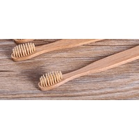 6 Pieces Bamboo Toothbrush Environment Friendly High Quality Durable