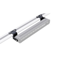 Rhino Rack LED Universal Light Bar Bracket x 2 For Roof Bars (Pair) - 43174 -