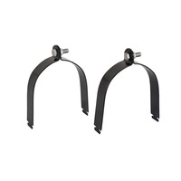 Rhino Rack Vortex Pipe Clamps (150mm/6inches) SPC6
