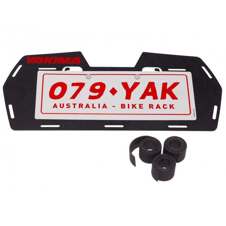Yakima Number Plate Holder Accessory with x 3 Straps PlateMate - 8002700 -