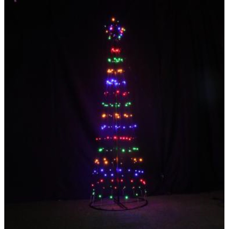 Buy Outdoor Christmas Lights Multi Colour Outdoor Christmas Tree with