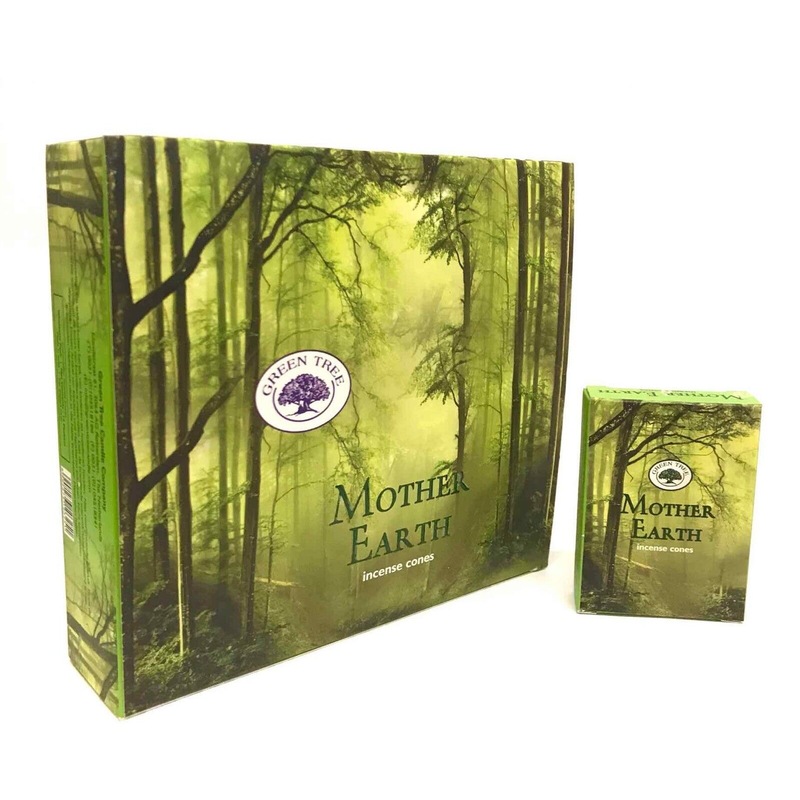 Buy 120x Green Tree Mother Earth Incense Cones MyDeal