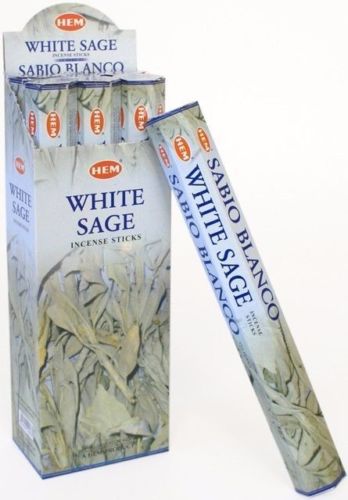 White Sage 240 Incense Sticks HEM