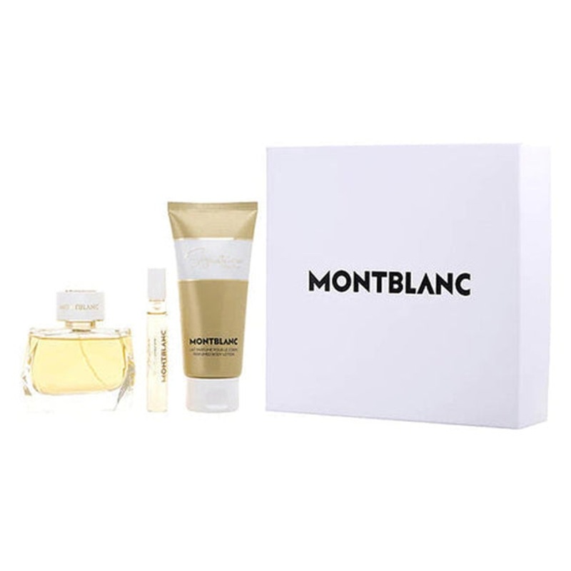 Buy Mont Blanc Signature Absolue 3Pc Gift Set for Women by Mont Blanc ...