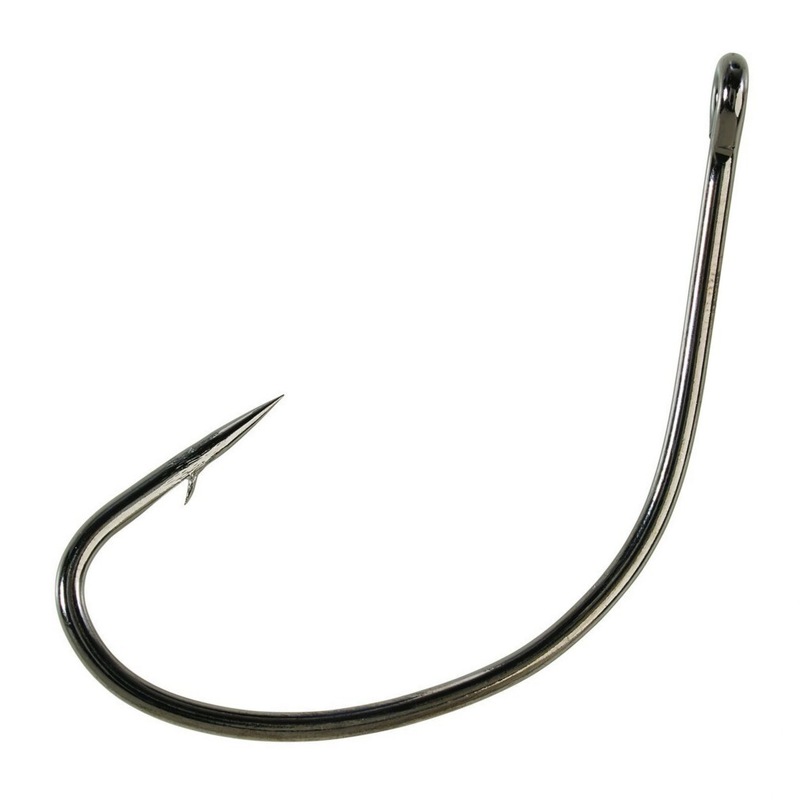 Buy 1 Box Of Eagle Claw Lazer Sharp L141 Platinum Black Kahle Wide Gap ...