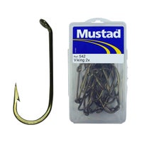 Mustad 542 Double Strength Fishing Hooks (box of 25)