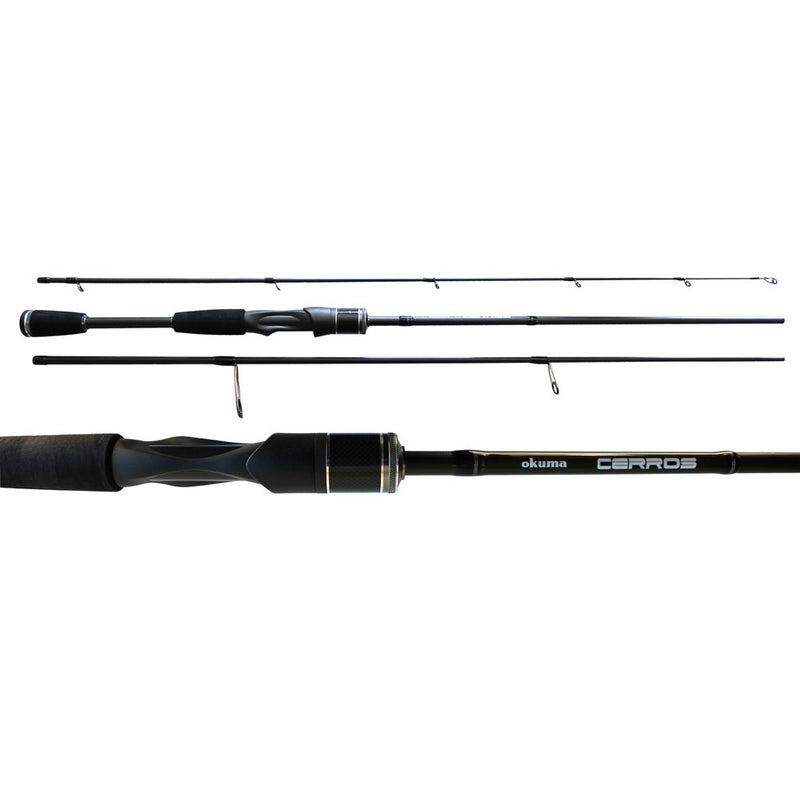 Buy 3 Piece Okuma Cerros 7ft 3-6kg Travel Spin Rod - Graphite Spinning  Fishing Rod - MyDeal