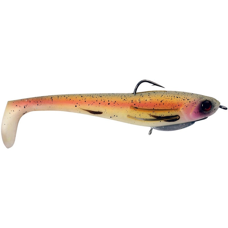 7 Inch Zerek Flat Shad Snagless Soft Plastic Fishing Lure