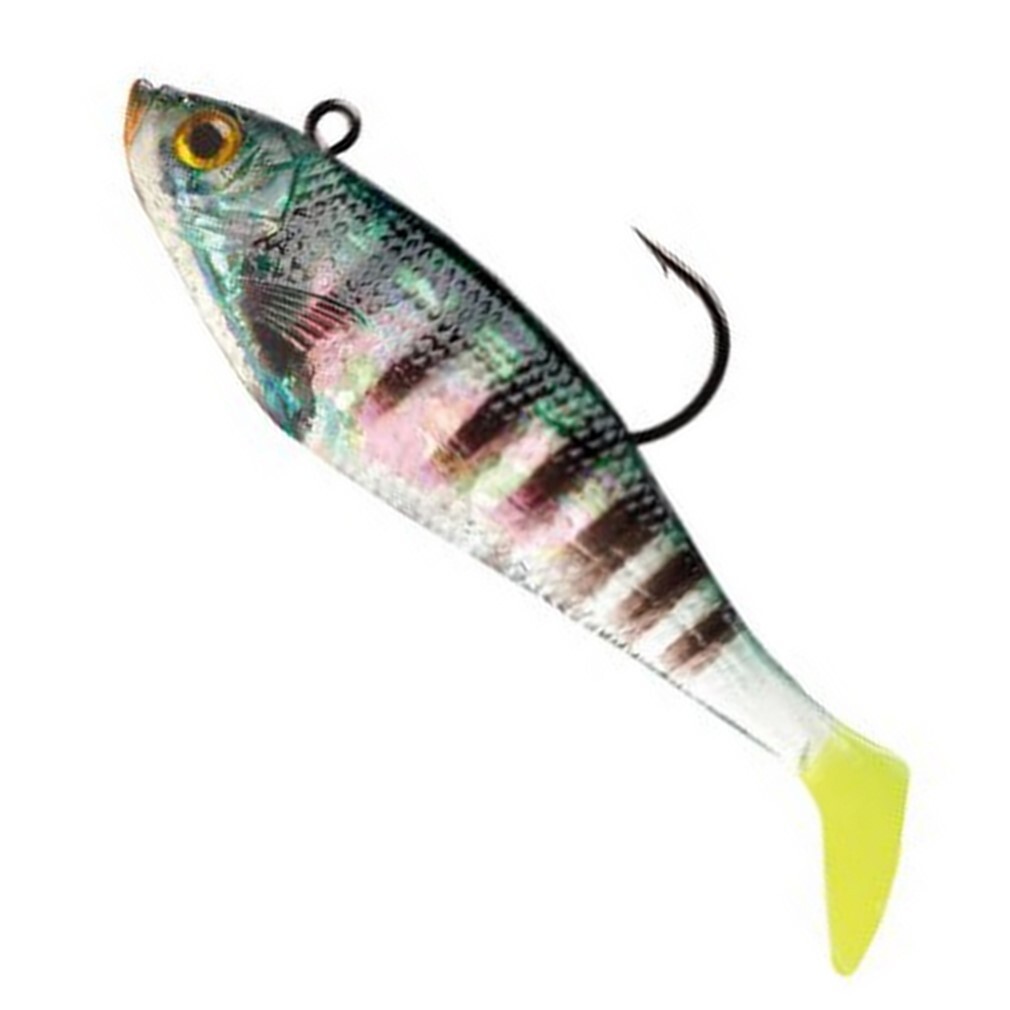 WildEye Swim Shad 03 Blue Gill - Ultra-Realistic Soft Bait, 3 Pack, Pre-Rigged With VMC Hooks, 0.25 Oz - View #10