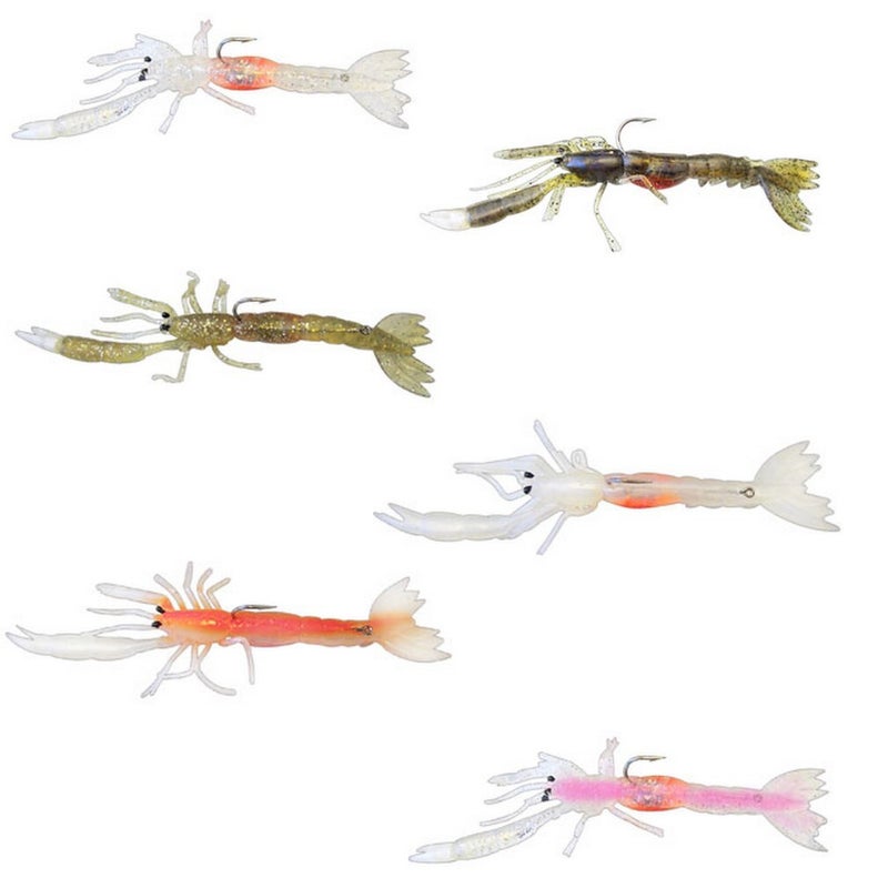 Buy 5 Pack of 7cm Storm Wild Eye Twitching Nipper Rigged Soft