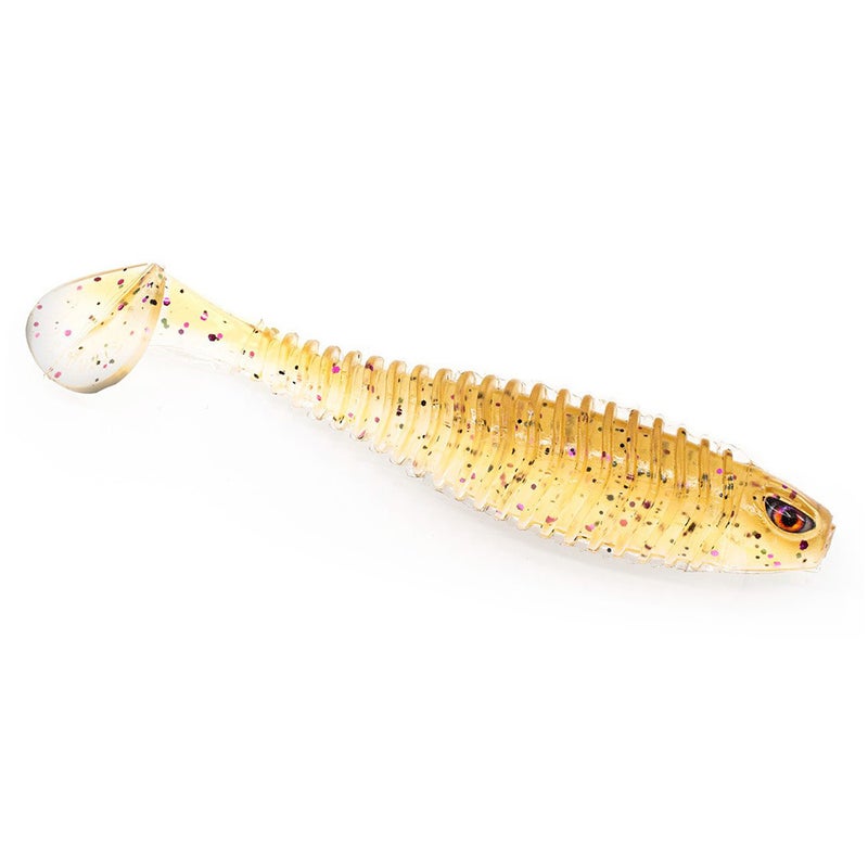 Buy 5 Pack of Chasebait 4 Inch Paddle Baits Soft Plastic Fishing