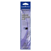 6 x Surecatch Snelled Stainless Steel O'Shaughnessy Fishing Hook Rigs