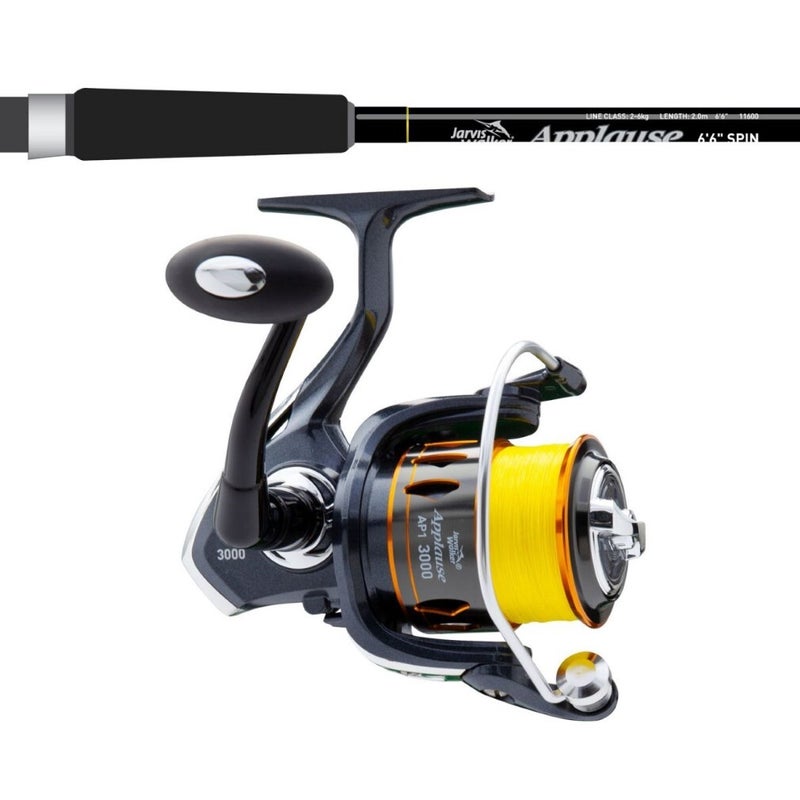 Buy 7ft Jarvis Walker Applause 4-10kg Boat Combo - Size 6000 Reel Spooled  With Braid - MyDeal