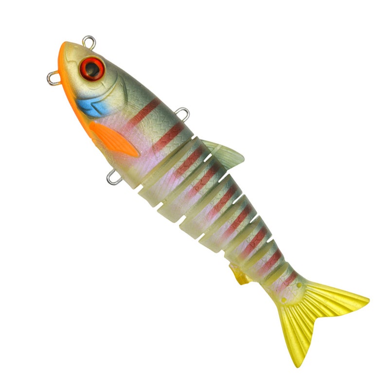 Buy 8 Inch Zerek Live Swimbait Soft Plastic Fishing Lure-Rigged with  Quality Treble - MyDeal