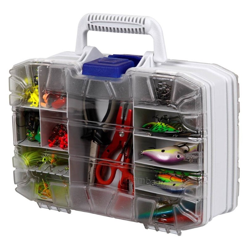 Buy Flambeau 8321DS Double Sided Fishing Tackle Box - 13 Inch Clear Double  Satchel - MyDeal