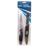 Jarvis Walker 6 Inch Floating Fillet Knife - Fishing Knife With Sheath