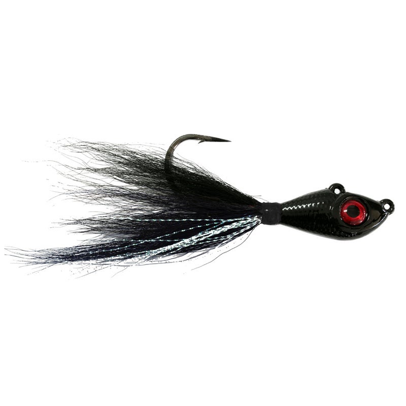 Buy Mustad 8oz Big Eye Bucktail Jig with Chemically Sharpened 9/0 Hook -  MyDeal