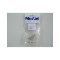 Mustad Pre-Rigged Gang Hooks 2/0 3 Hooks 3 Sets Kirby