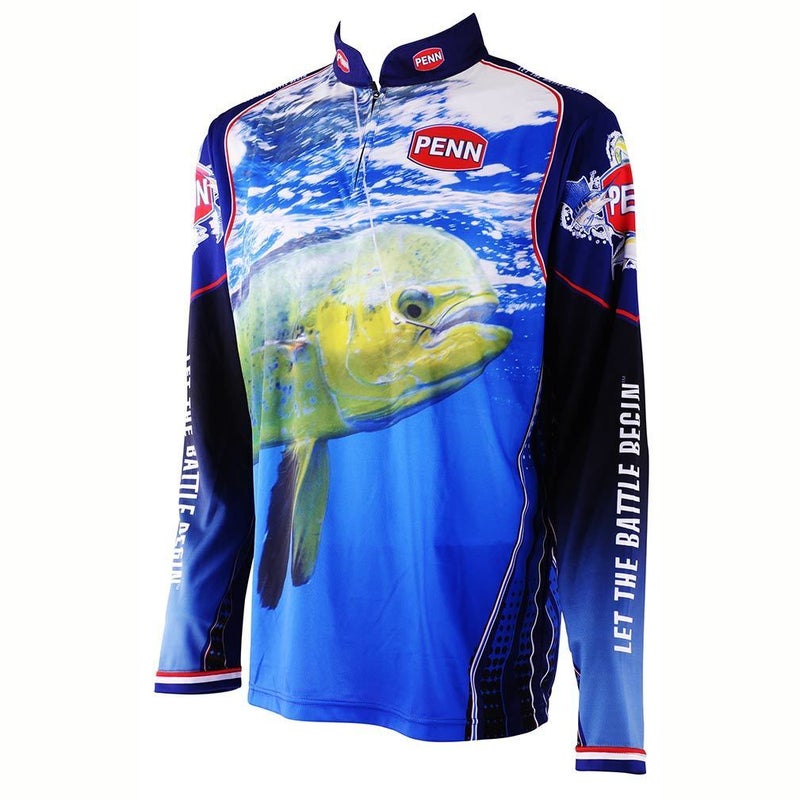 Buy Penn Dolphinfish Long Sleeve Tournament Fishing Shirt - Dye