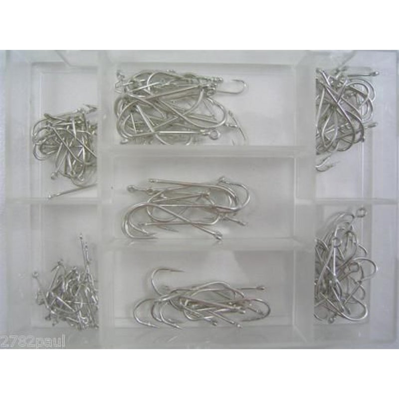 Buy Surecatch 140 Piece Assorted Suicide Fishing Hook Pack in Tackle Box -  MyDeal