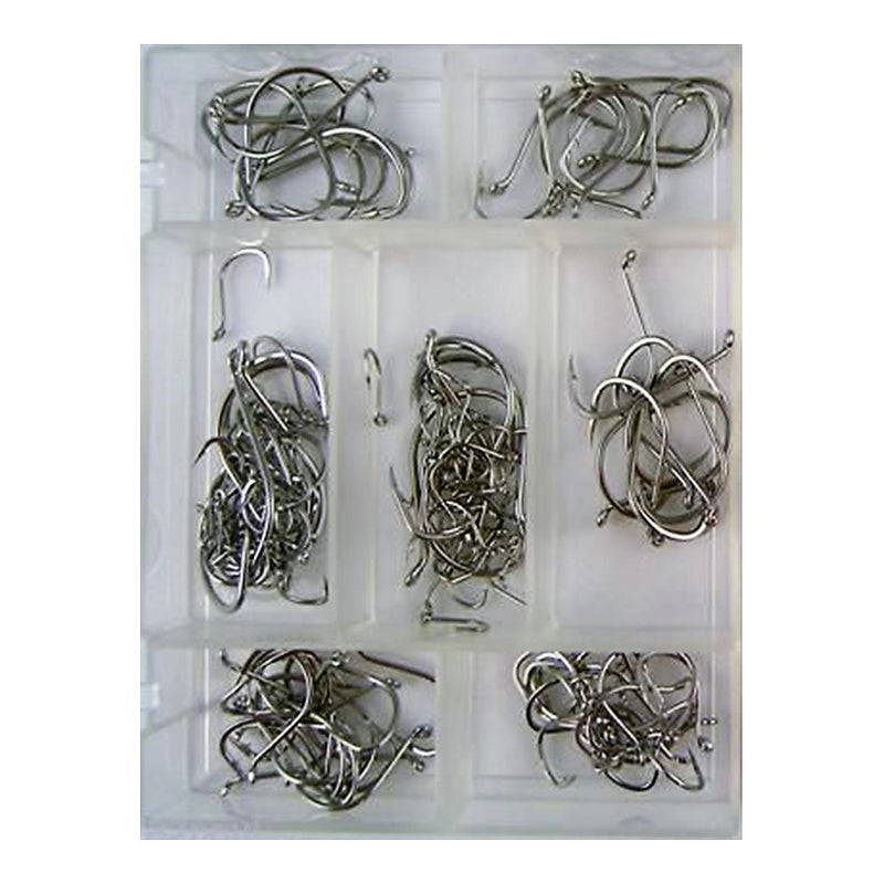 Buy Surecatch 140 Piece Assorted Suicide Fishing Hook Pack in Tackle Box -  MyDeal