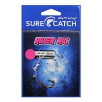 Surecatch Pre-Tied River Rig with Bronze Hooks - Ready To Use Fishing Rig