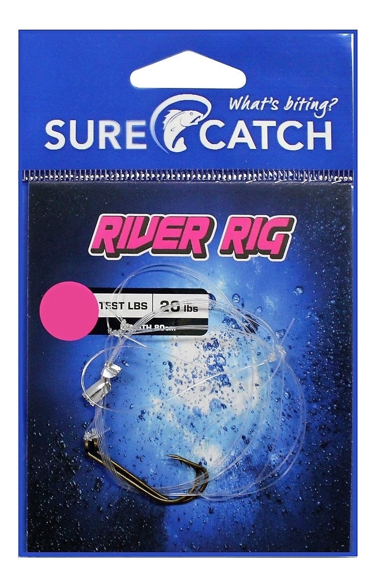 Buy Surecatch Pre-Tied River Rig with Bronze Hooks - Ready To Use ...
