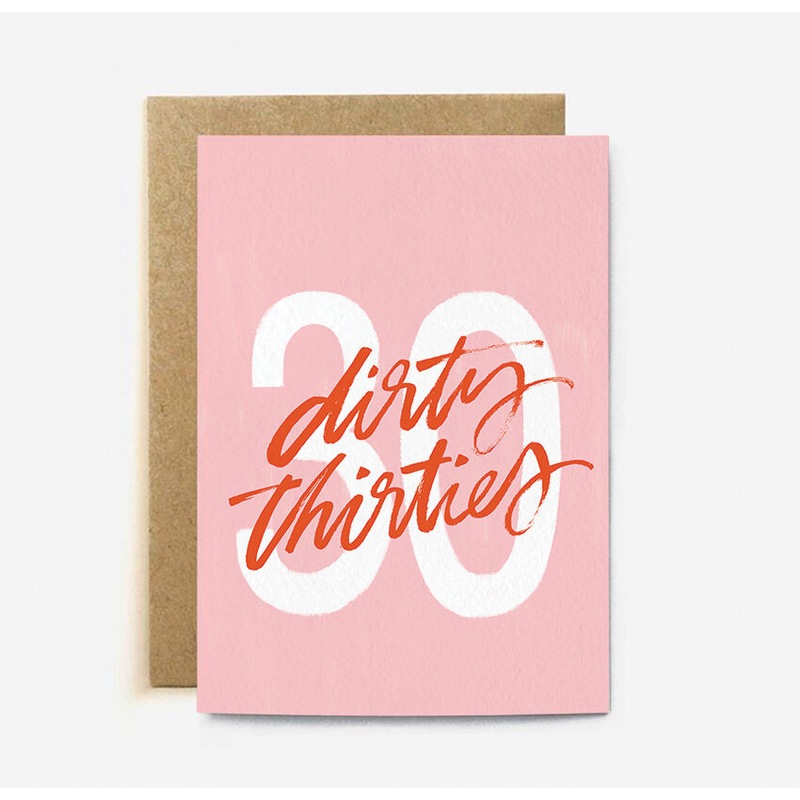 Buy Dirty Thirties (large card) - MyDeal