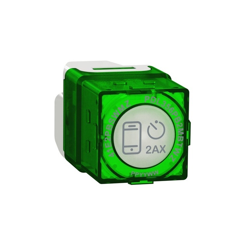 Buy Clipsal Iconic 41E2PBSWMZVW Zigbee Wiser Push Button 2AX