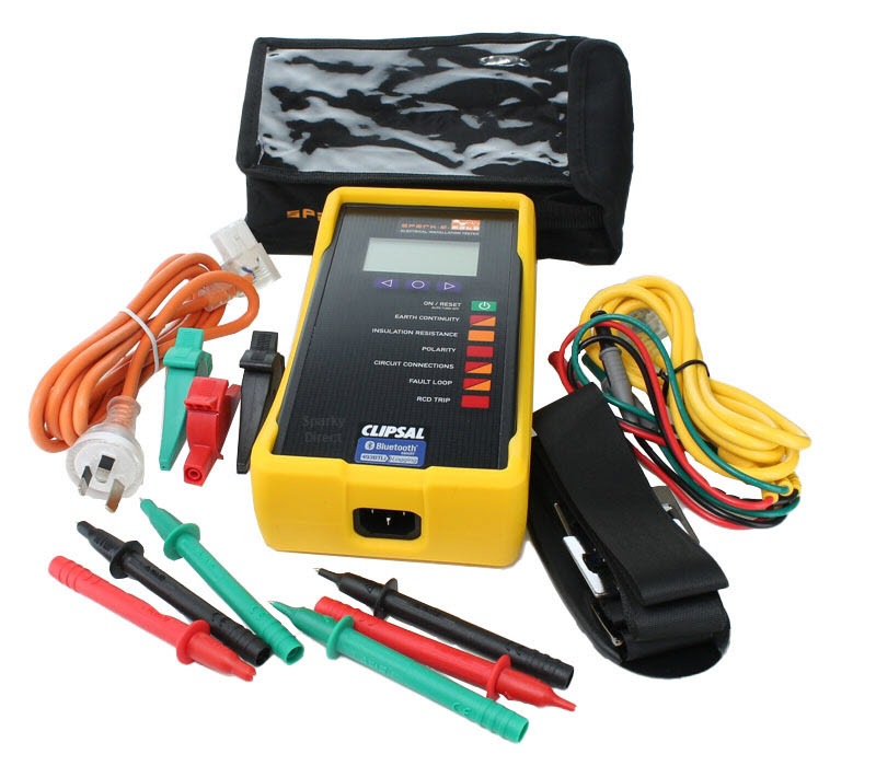 Buy Clipsal SPARKEMATE Bluetooth Multi Function Electrical Tester Android IOS 493BTLKI MyDeal