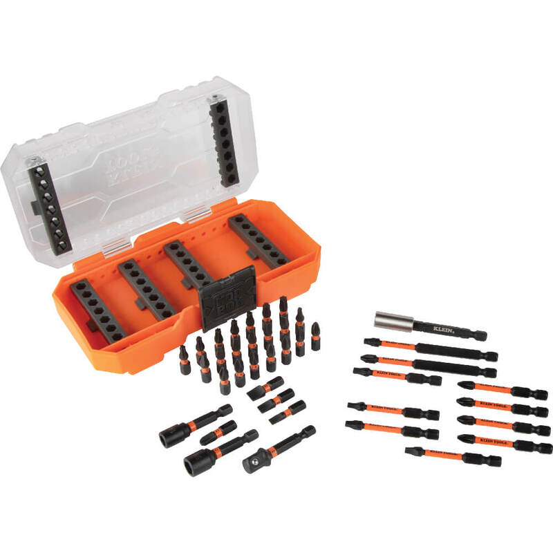 Buy Klein Tools 33801 - ProFlex Impact Driver Bit Set - 40 Pieces - MyDeal