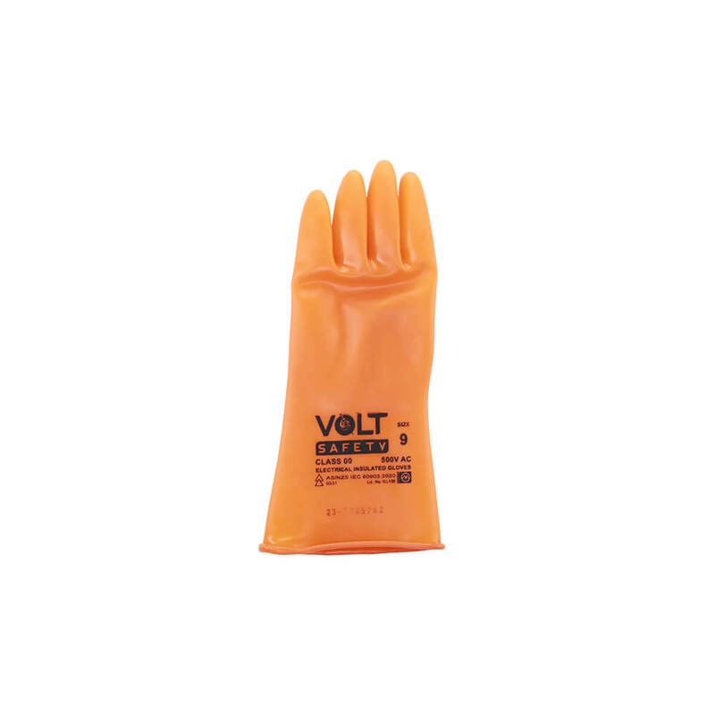 Volt Safety GLOVE00 G 09  Class 00 Insulated Gloves 500V 280mm