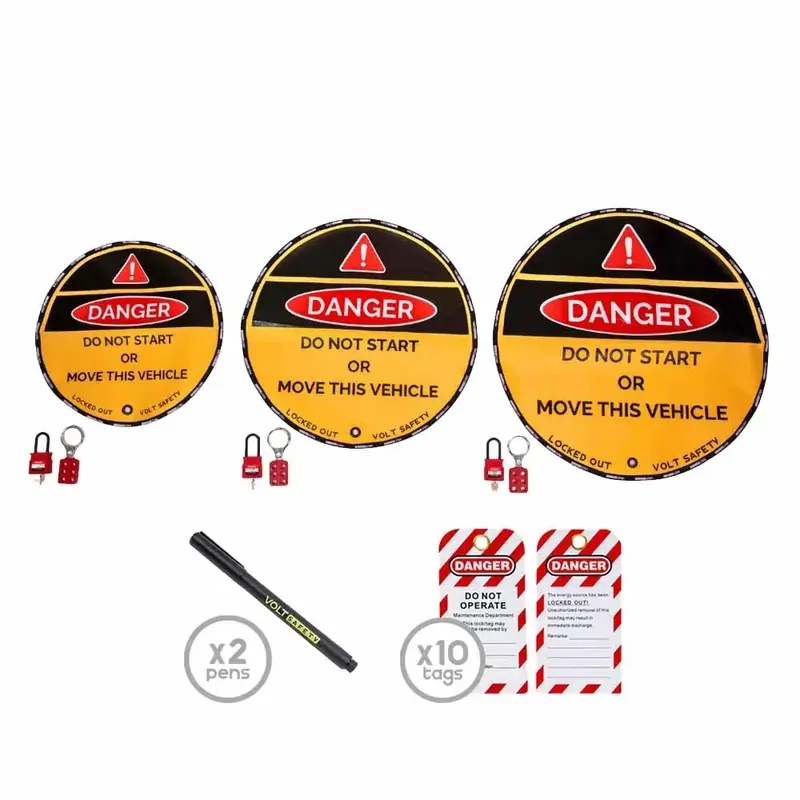 Volt Safety LOCKOUT KIT SW  Steering Wheel Cover With