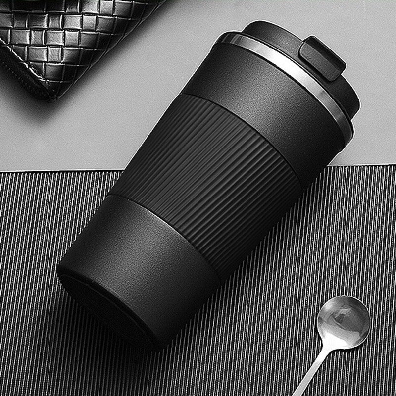 Stainless Steel Coffee Thermos Mug 510ml Multipurpose Portable Car Vacuum  Flask