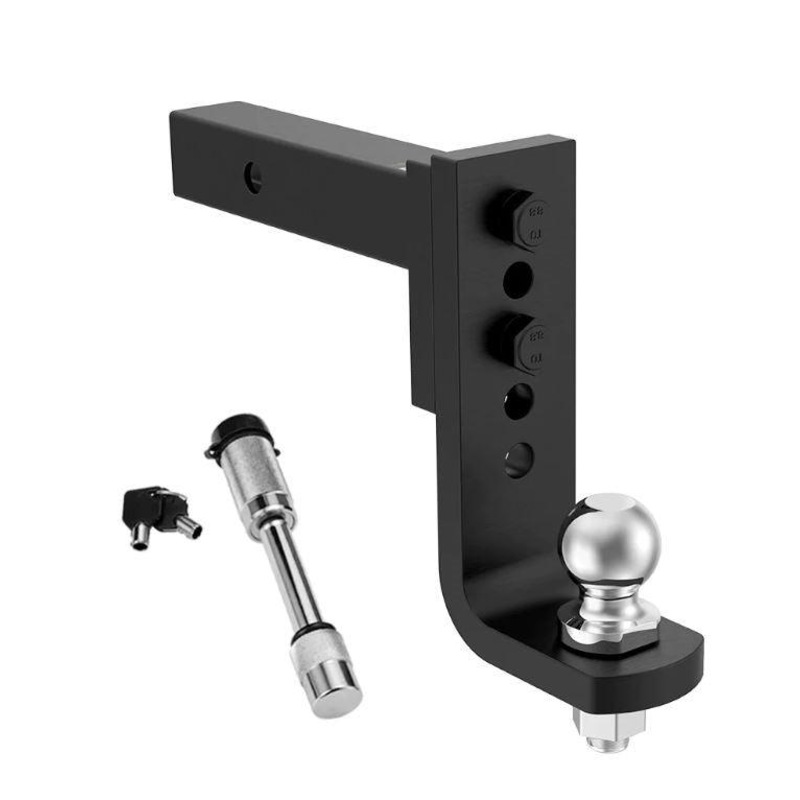 Buy Adjustable Drop Towbar Tow Bar Ball Mount Tongue Hitch Trailer Car