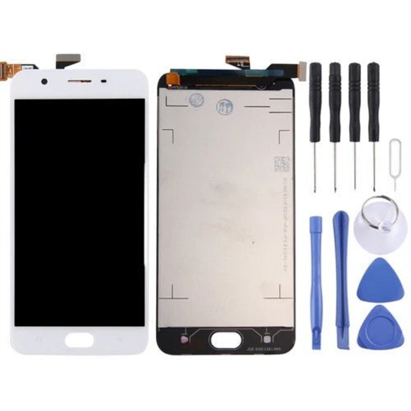 Buy For Oppo A57 Lcd Display Touch Screen Digitizer Assembly Replacement White Mydeal