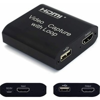 Live Streaming 4K Loop Out USB2.0 -compatible Video Capture Card