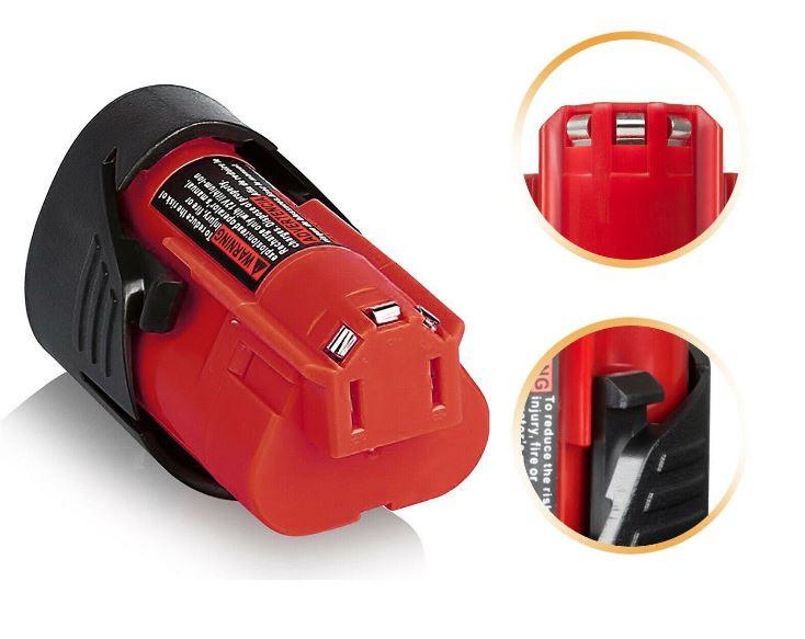12V 3.5Ah For Milwaukee M12 M12B3 LITHIUM Cordless Battery 48 11 2401 2440