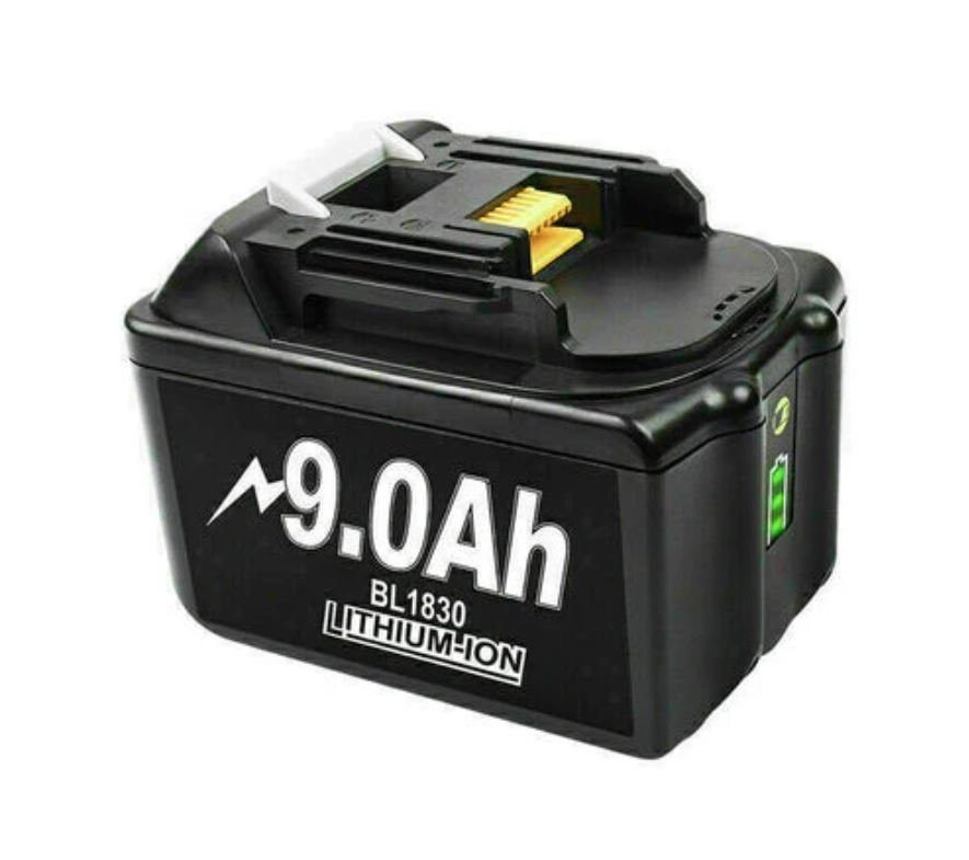Makita Compatible 18v 9ah Battery  BL1830B BL1840B BL1850B BL1860B Li Ion