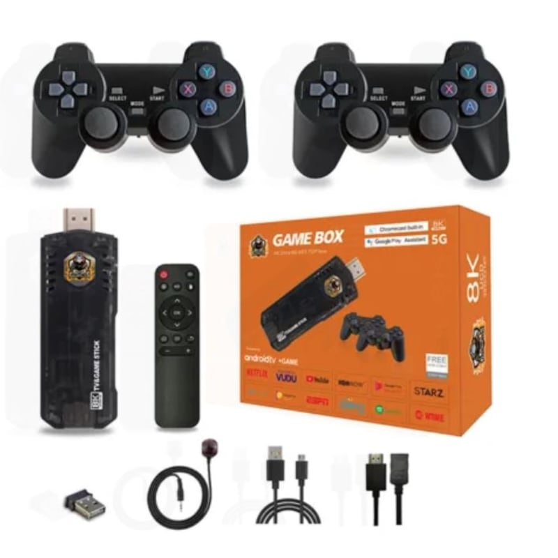 Buy Newest Android TV Box Game Console Double System Wireless ...