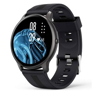 Smart Watch for Women, Android and iPhones IP68 Waterproof - Black