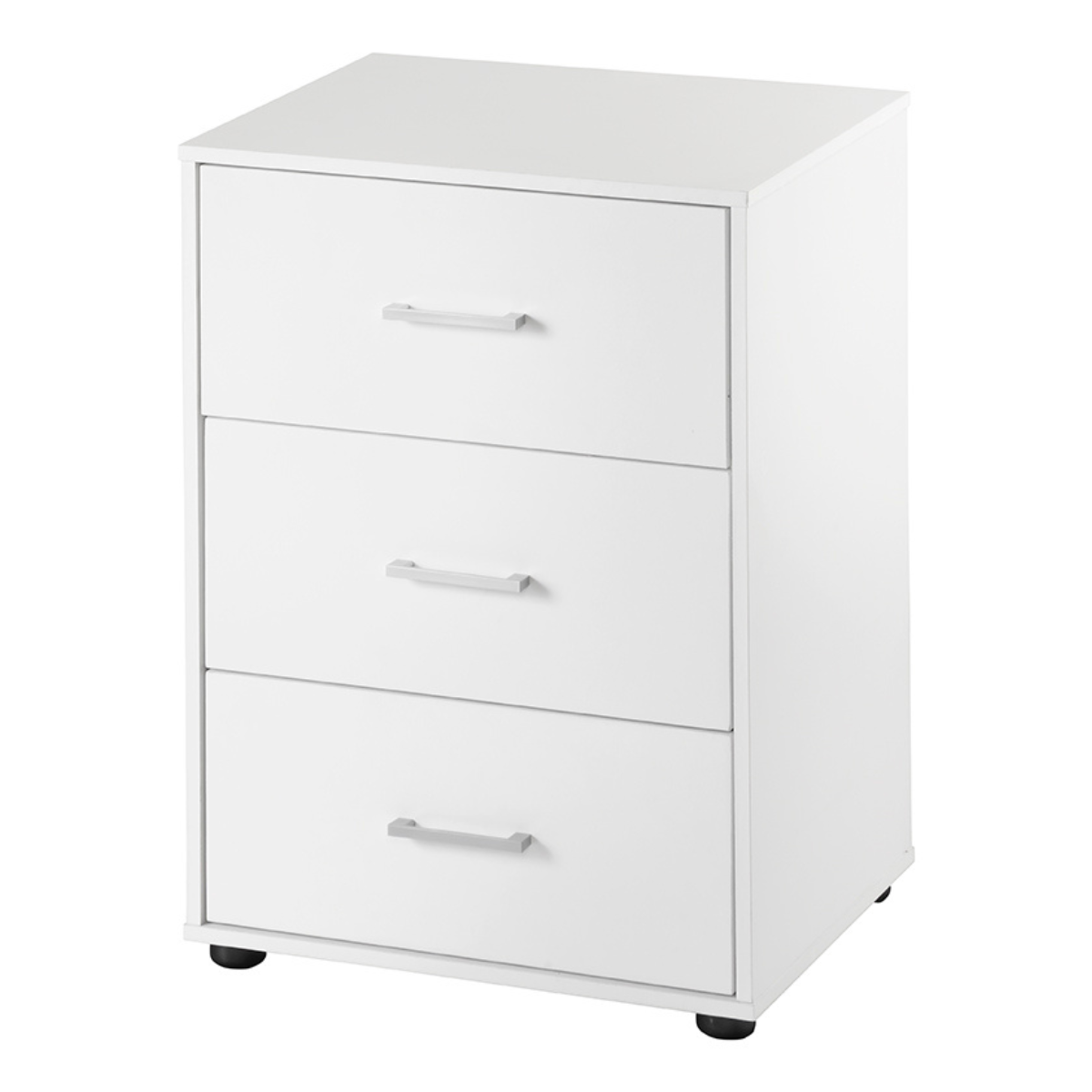Maclaren Macey 3 Drawer Cabinet Pedestal White