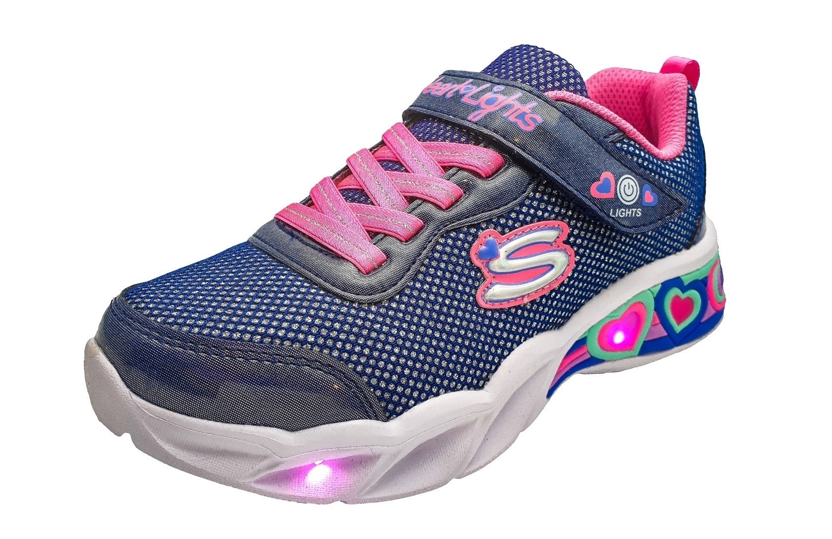 fabric light up trainers