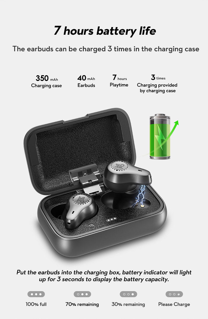 Mifo o7 dynamic smart true best sale wireless bluetooth 5.0 earbuds 07