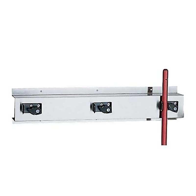 Buy Bobrick Stainless Steel Mop and Broom Holder B223x24 MyDeal