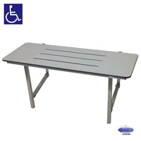 Ozwashroom Shower seat Disable Compliant Foldable