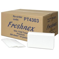 Slim Paper Towels, 16 Packs per Carton