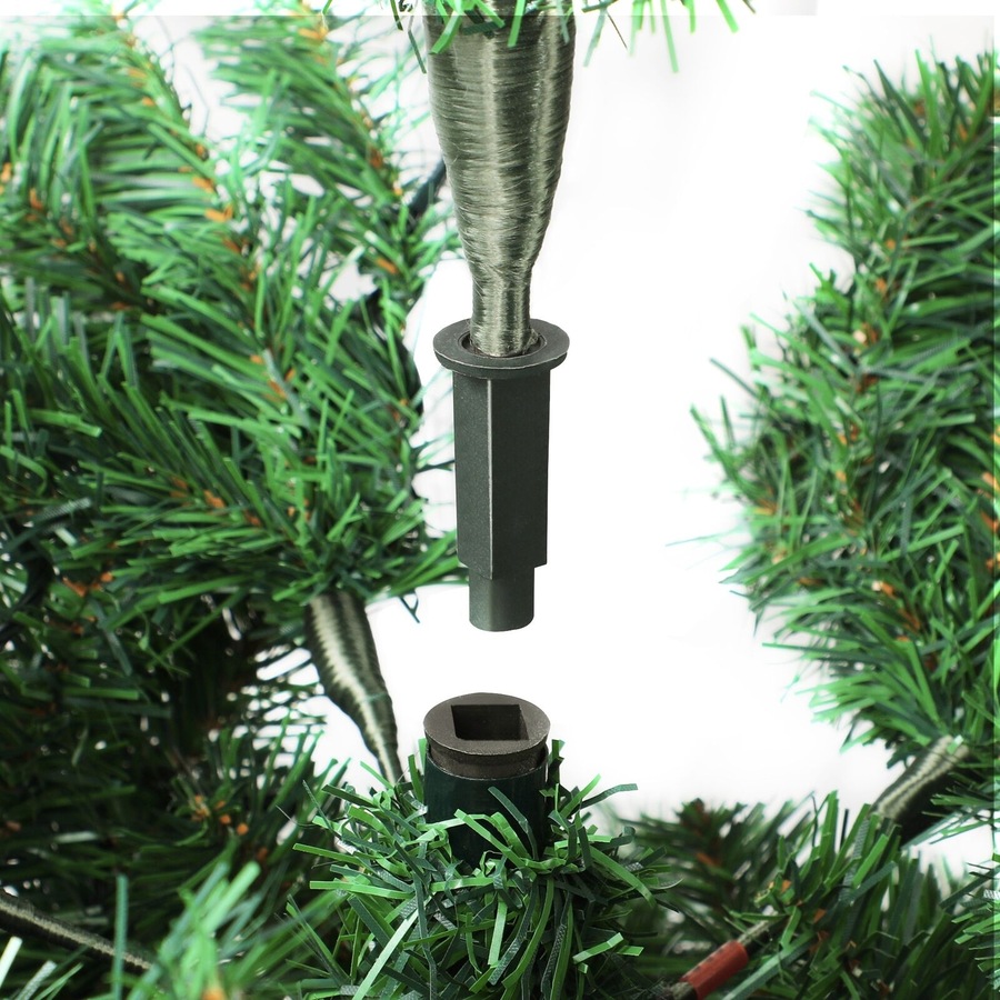 1.5M LED Christmas Tree Tinseltown 5FT Xmas Trees Decorations Green 445 Tips