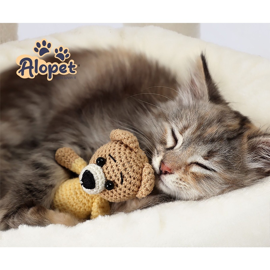 Alopet Cat Tree Tower Scratching Post Scratcher Cats Condo House Bed Wood 186cm